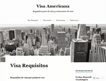 Tablet Screenshot of americanavisa.com